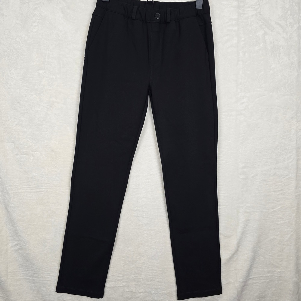 BYLT Premium Basics Everyday Pant‎ Black Kids XL Slim Stretch Trousers